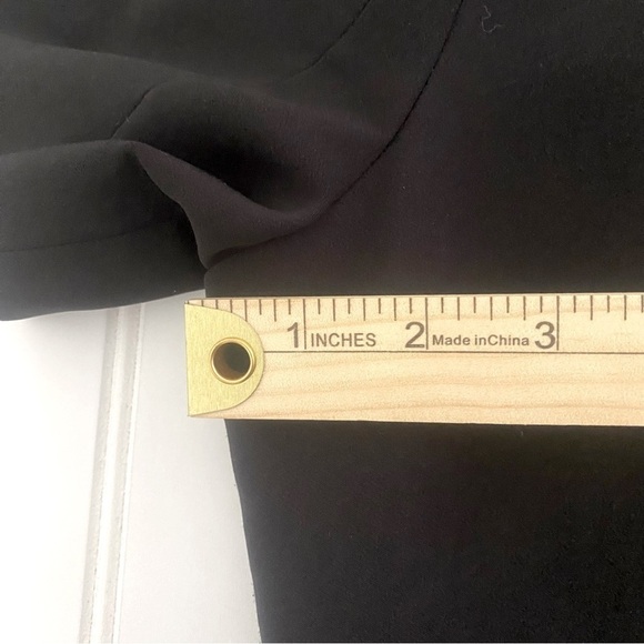 FINDERS Women’s Eyelet Fit and Flare Black Dress Size X-Large Unique Heavyweight - Picture 12 of 15